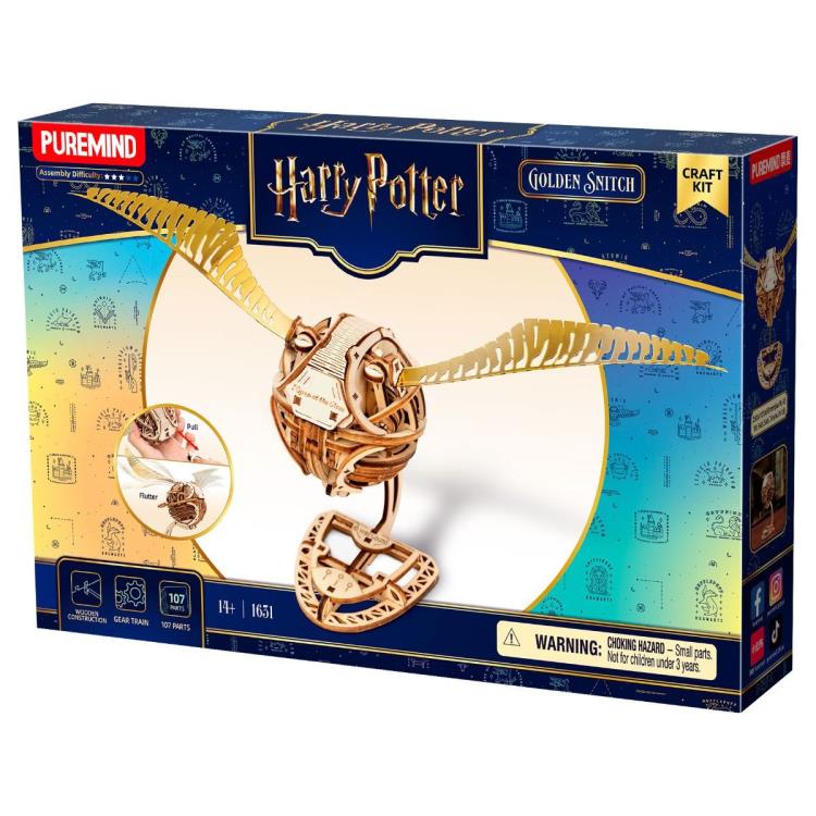 Harry Potter Magic Collectibles Golden Snitch Craft Kit Set Gallery Image 4