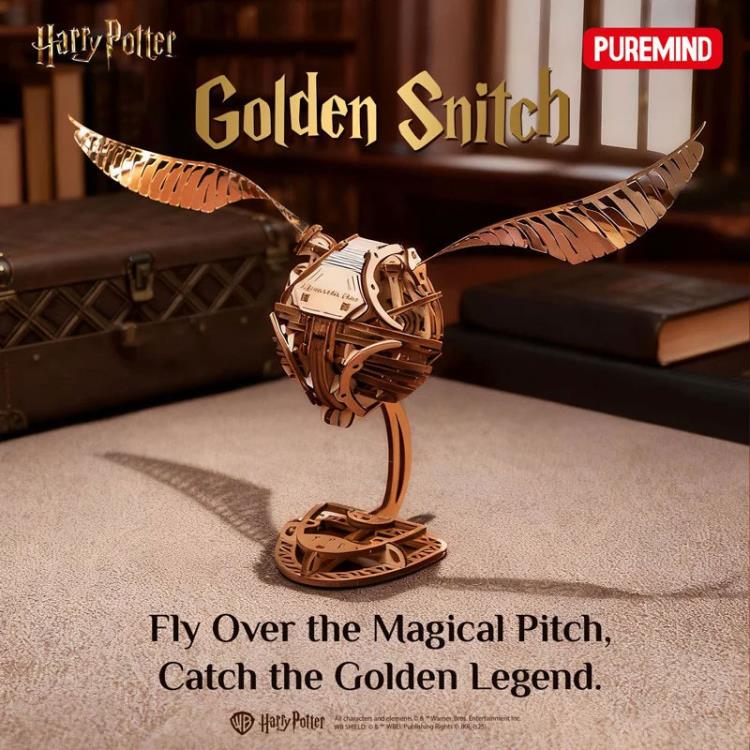 Harry Potter Magic Collectibles Golden Snitch Craft Kit Set Gallery Image 5