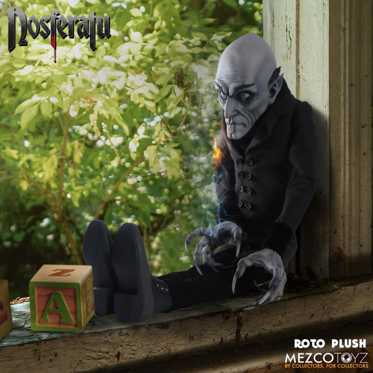 Nosferatu Mezco Designer Series Count Orlok Roto Plush Doll Gallery Image 8