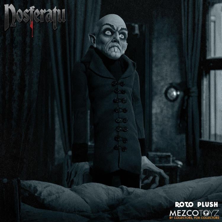 Nosferatu Mezco Designer Series Count Orlok Roto Plush Doll Gallery Image 4
