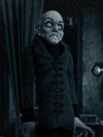 Nosferatu Mezco Designer Series Count Orlok Roto Plush Doll Gallery Image 2
