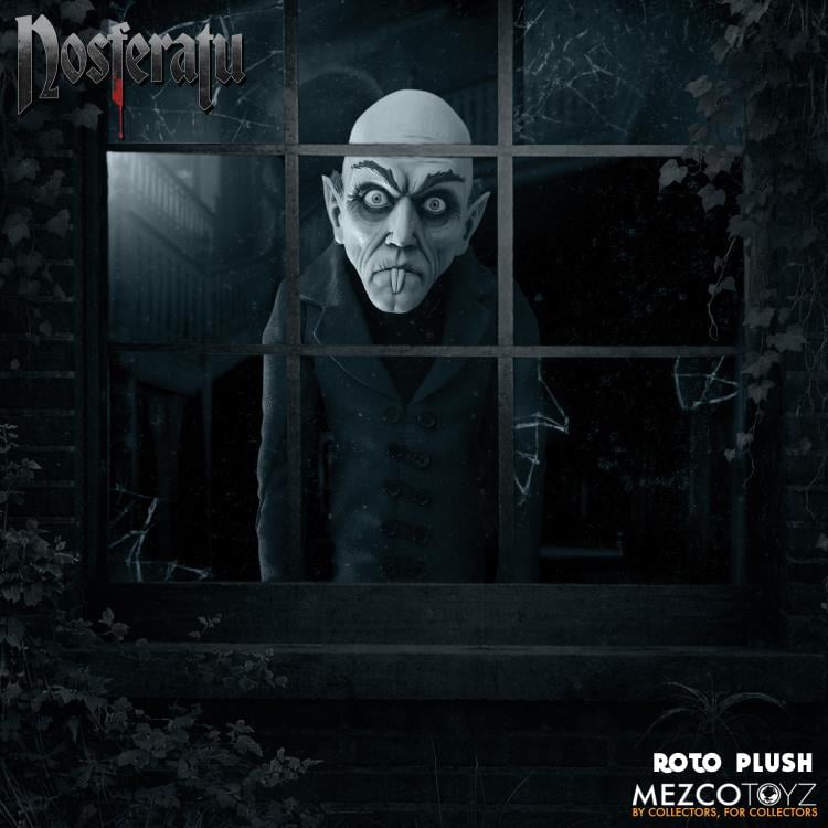 Nosferatu Mezco Designer Series Count Orlok Roto Plush Doll Gallery Image 5
