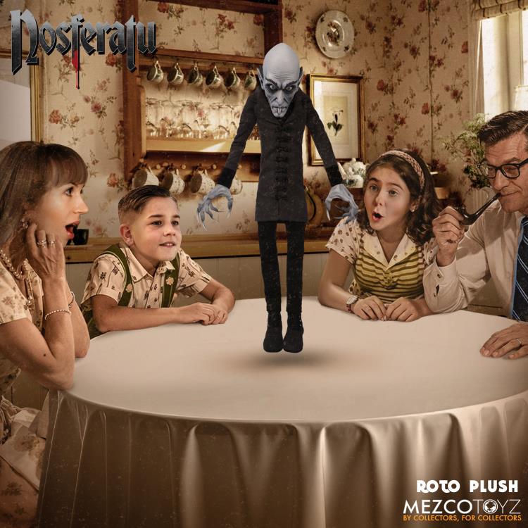Nosferatu Mezco Designer Series Count Orlok Roto Plush Doll Gallery Image 12