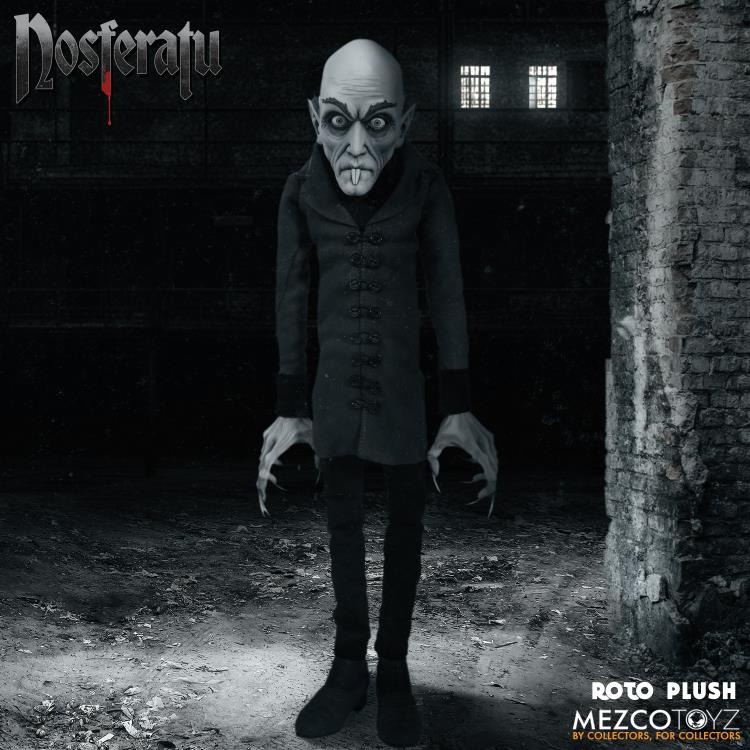Nosferatu Mezco Designer Series Count Orlok Roto Plush Doll Gallery Image 3