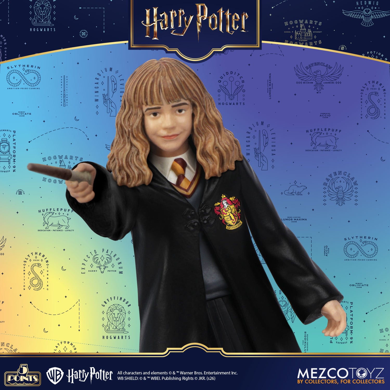 Harry Potter 5 Points Series 1 Set of 4 Action Figures Gallery Image 8