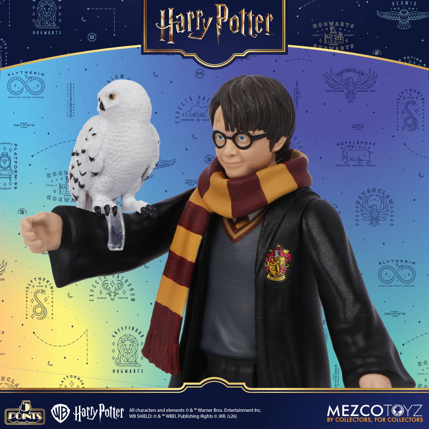 Harry Potter 5 Points Series 1 Set of 4 Action Figures Gallery Image 4