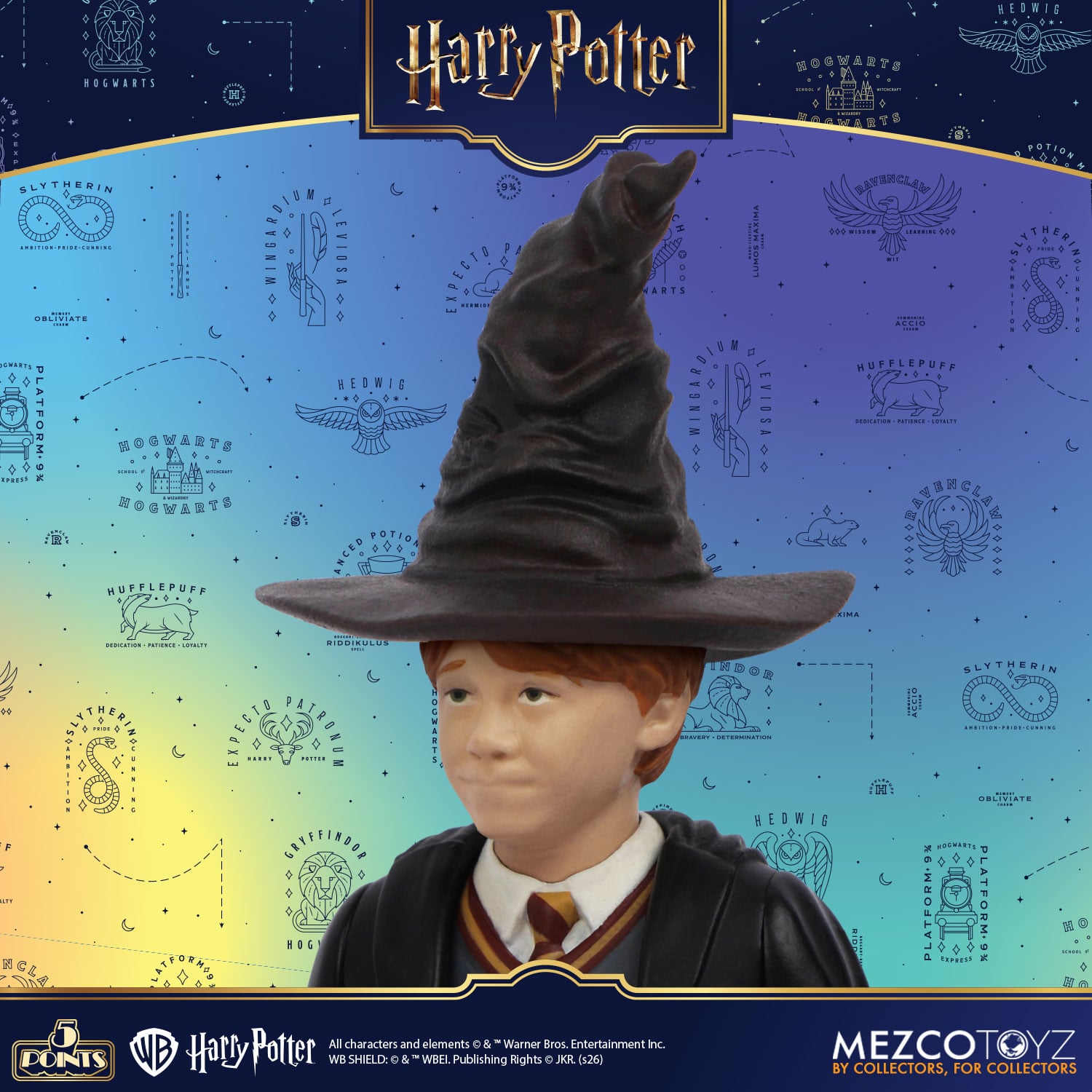 Harry Potter 5 Points Series 1 Set of 4 Action Figures Gallery Image 10