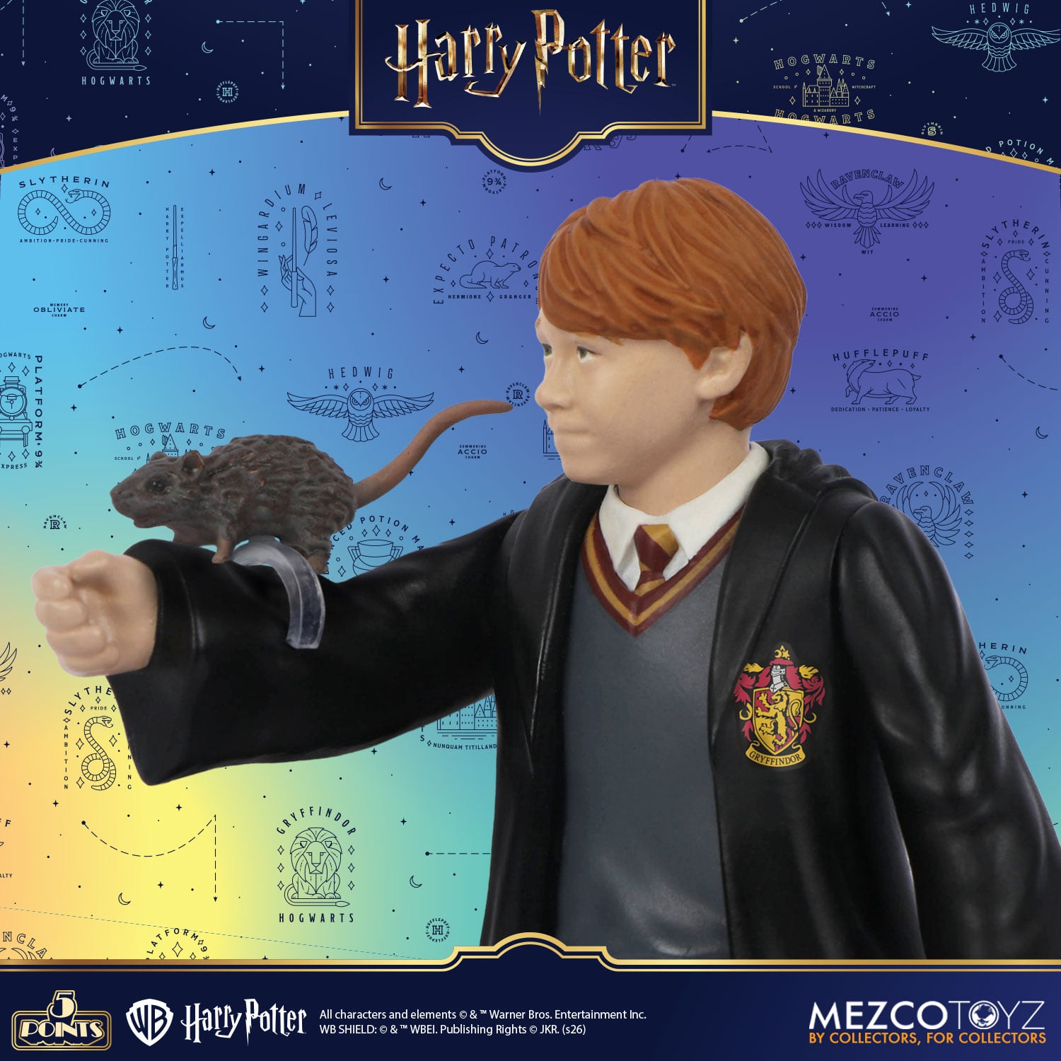 Harry Potter 5 Points Series 1 Set of 4 Action Figures Gallery Image 11