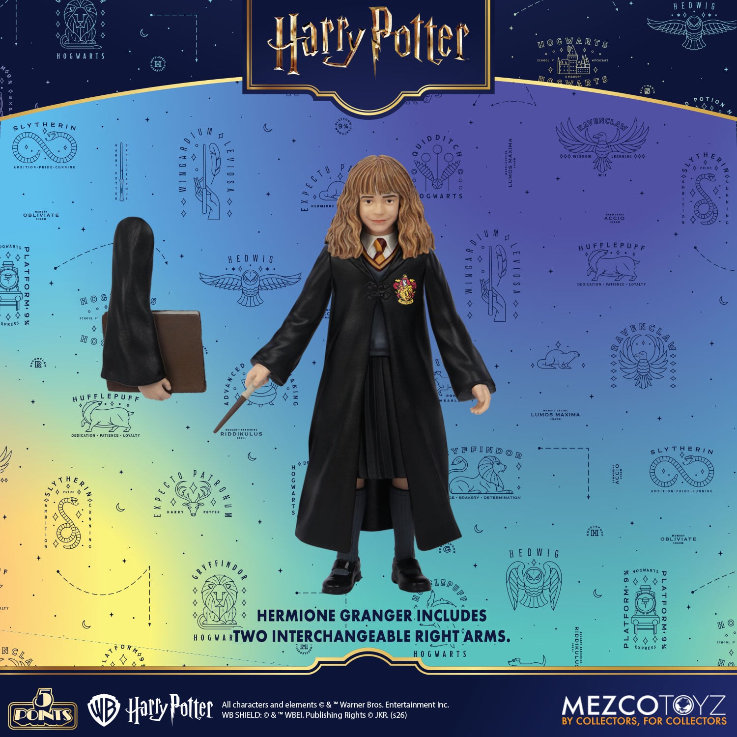 Harry Potter 5 Points Series 1 Set of 4 Action Figures Gallery Image 9