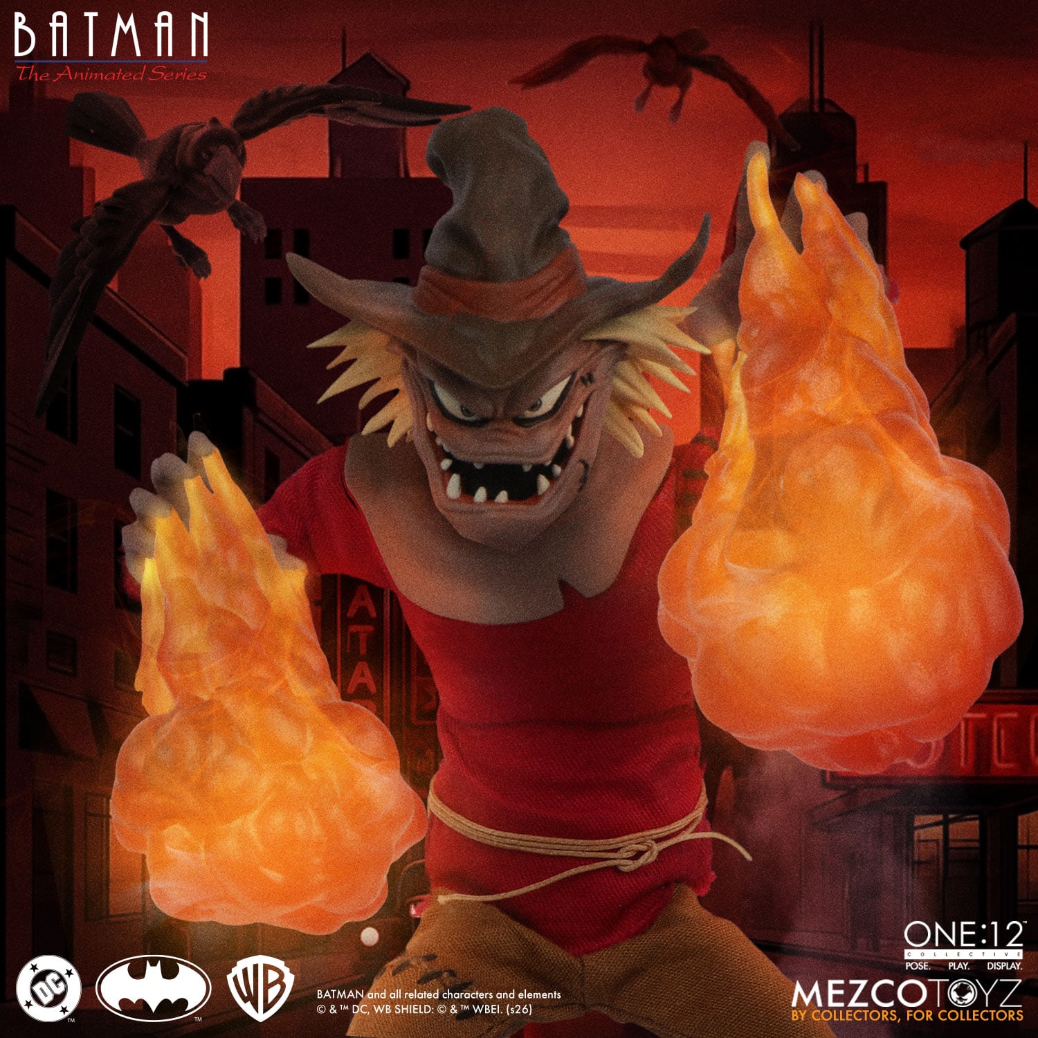 Batman: The Animated Series One:12 Collective Scarecrow Action Figure Gallery Image 9