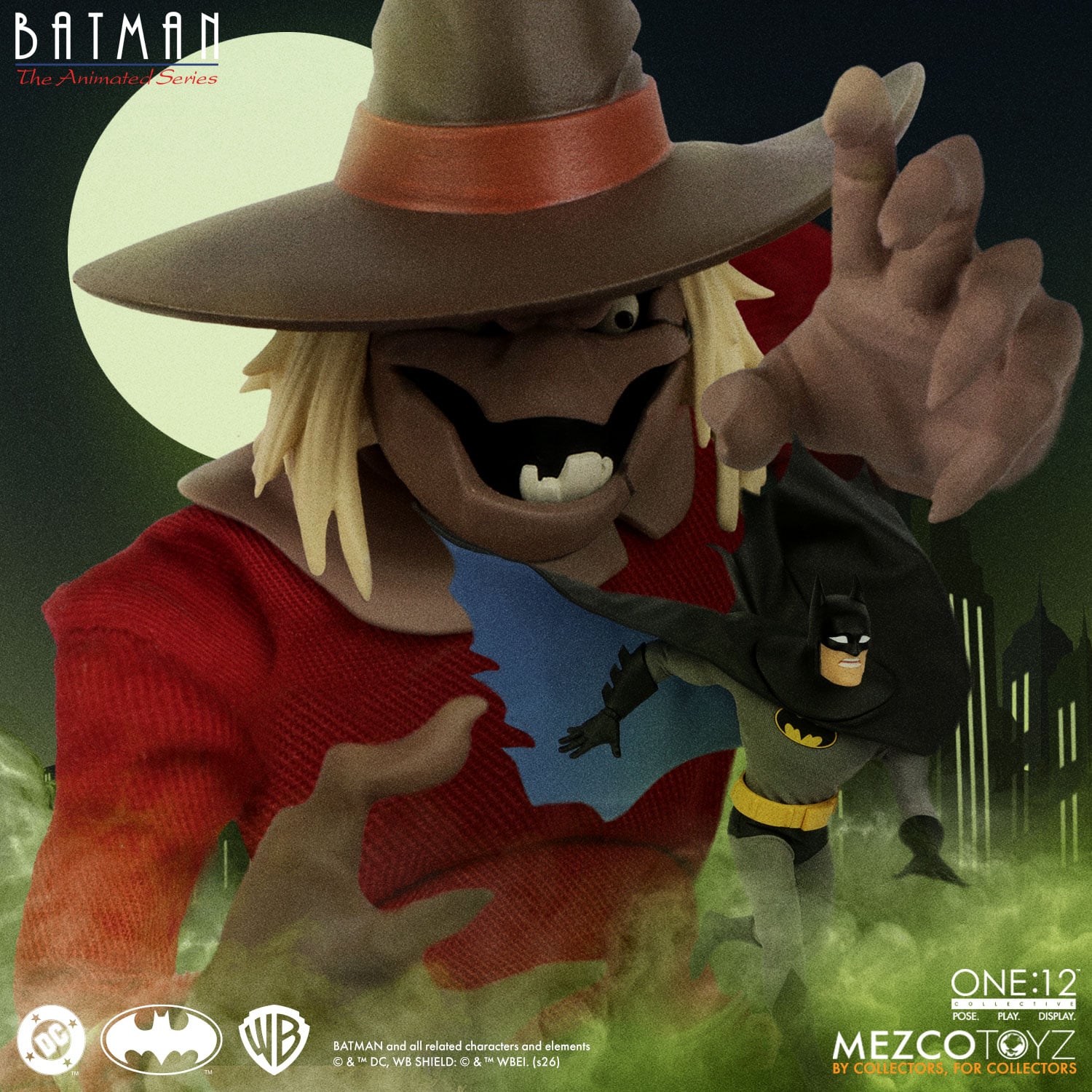 Batman: The Animated Series One:12 Collective Scarecrow Action Figure Gallery Image 11