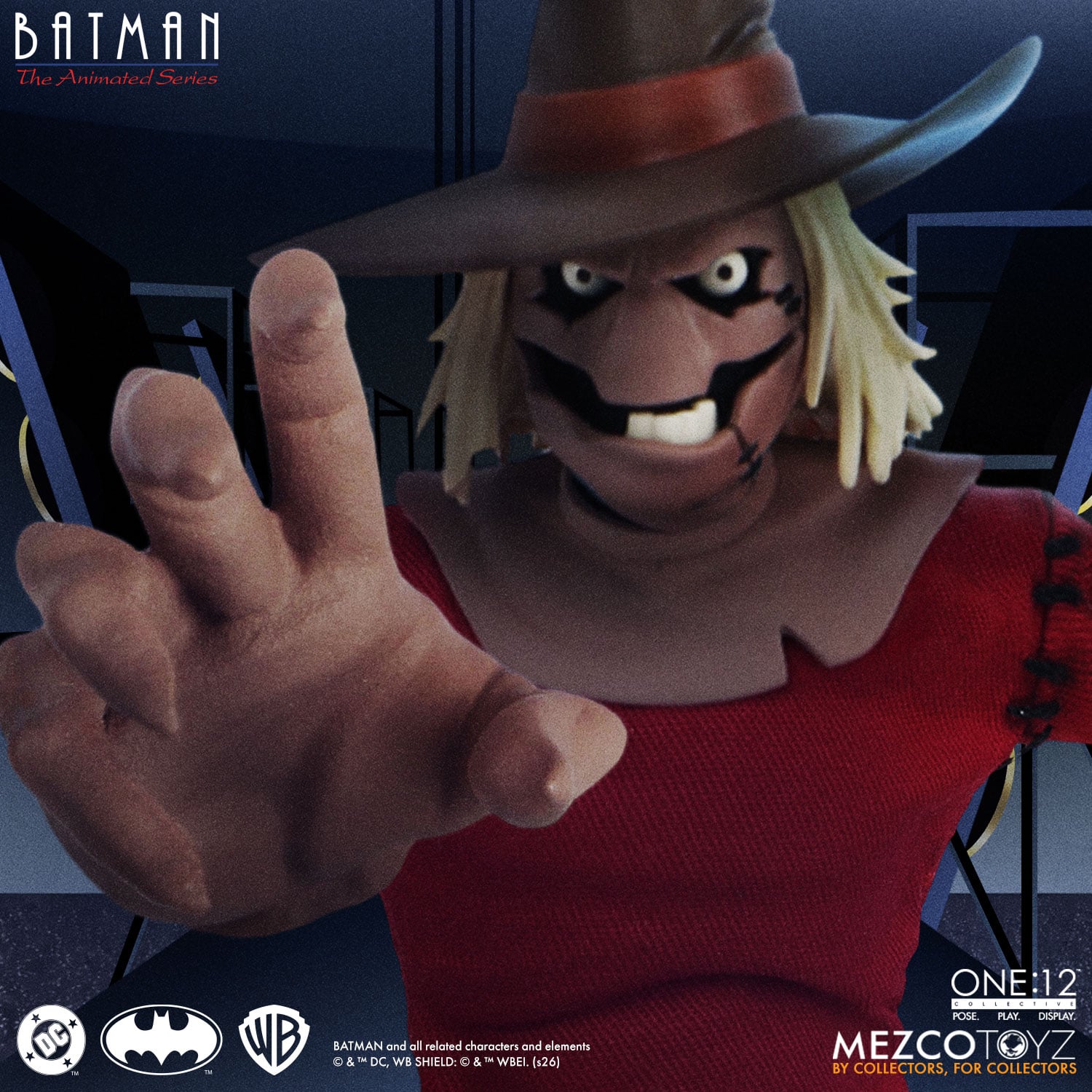 Batman: The Animated Series One:12 Collective Scarecrow Action Figure Gallery Image 6