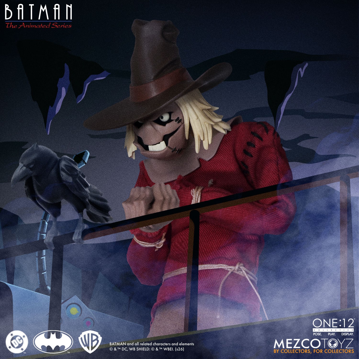 Batman: The Animated Series One:12 Collective Scarecrow Action Figure Gallery Image 5