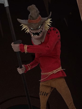 Batman: The Animated Series One:12 Collective Scarecrow Action Figure Gallery Image 2