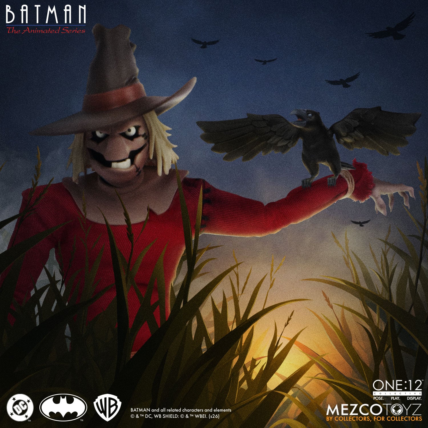 Batman: The Animated Series One:12 Collective Scarecrow Action Figure Gallery Image 4