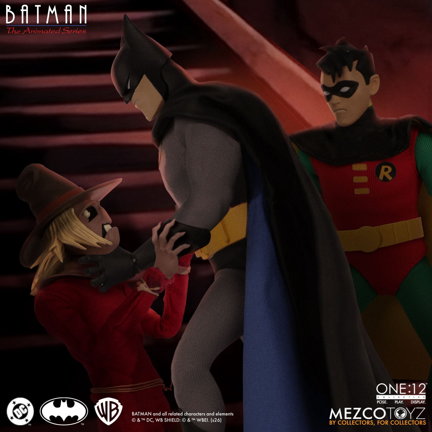 Batman: The Animated Series One:12 Collective Scarecrow Action Figure Gallery Image 12