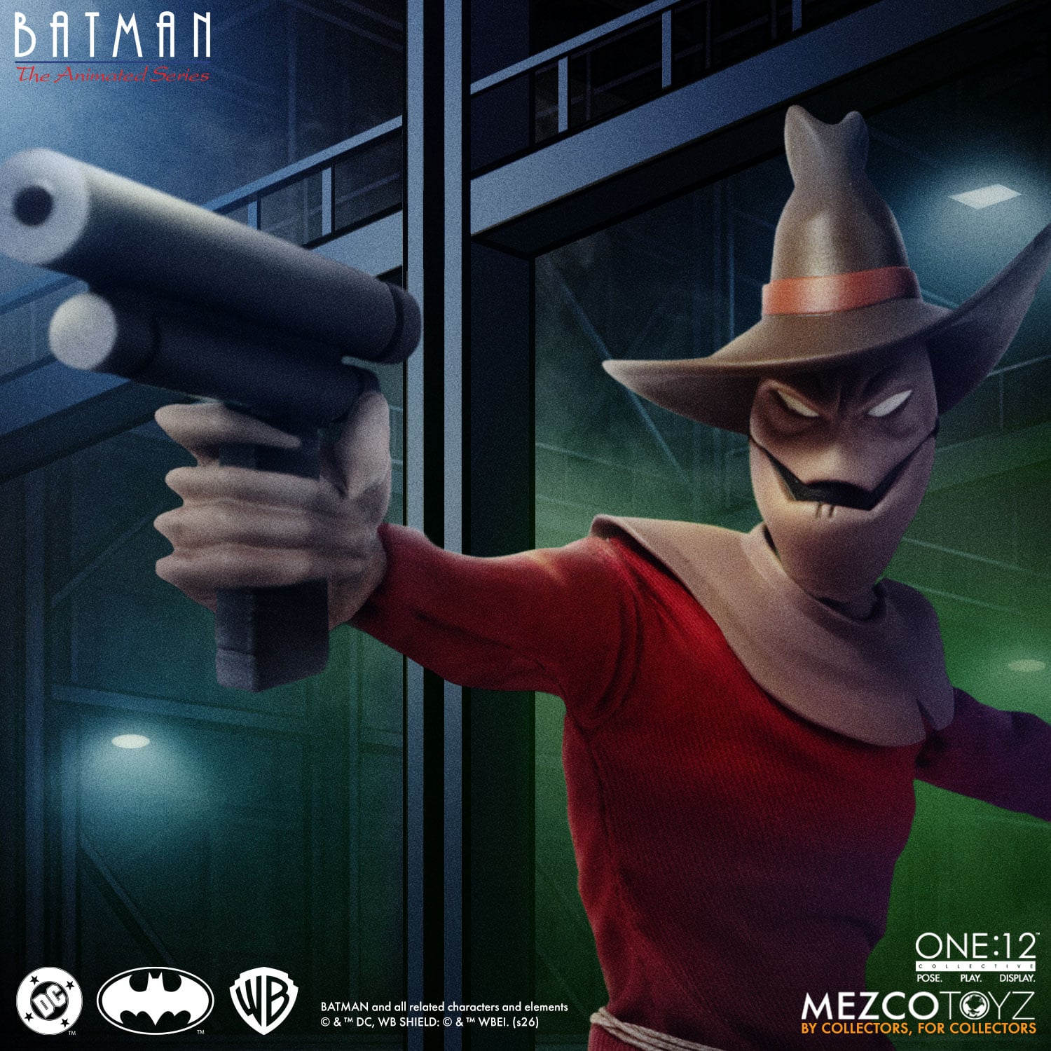 Batman: The Animated Series One:12 Collective Scarecrow Action Figure Gallery Image 7