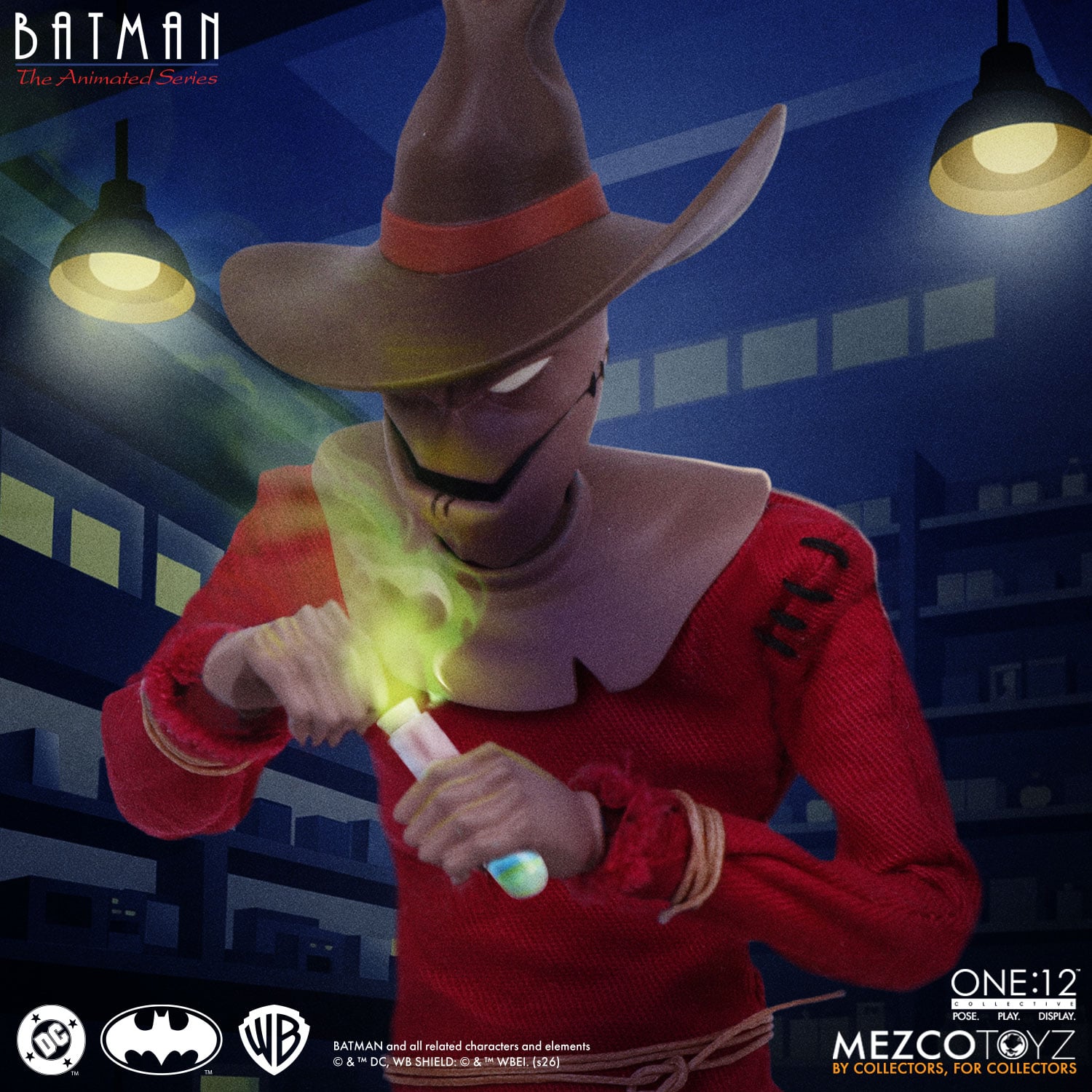 Batman: The Animated Series One:12 Collective Scarecrow Action Figure Gallery Image 8
