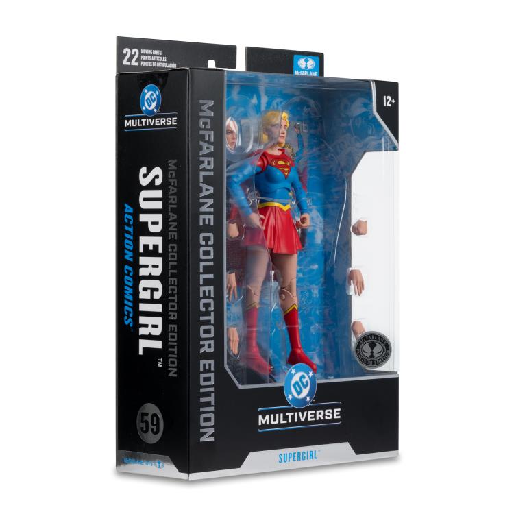 Action Comics DC Multiverse Collector Edition Supergirl Action Figure (Chase) Gallery Image 9