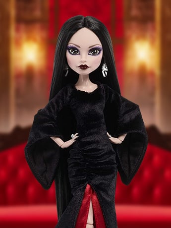 Monster High x Wednesday Skullector Morticia Addams Collectible Doll
