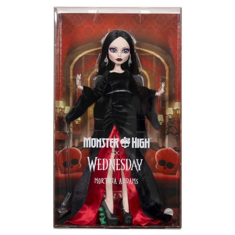 Monster High x Wednesday Skullector Morticia Addams Collectible Doll