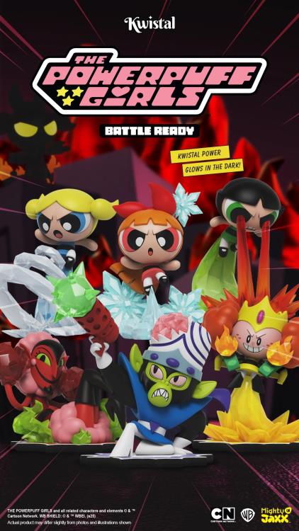The Powerpuff Girls Kwistal Battle Ready Series Box of 6 Figures Gallery Image 10