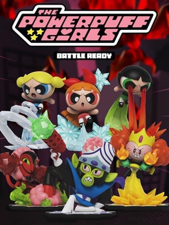 The Powerpuff Girls Kwistal Battle Ready Series Box of 6 Figures Gallery Image 2