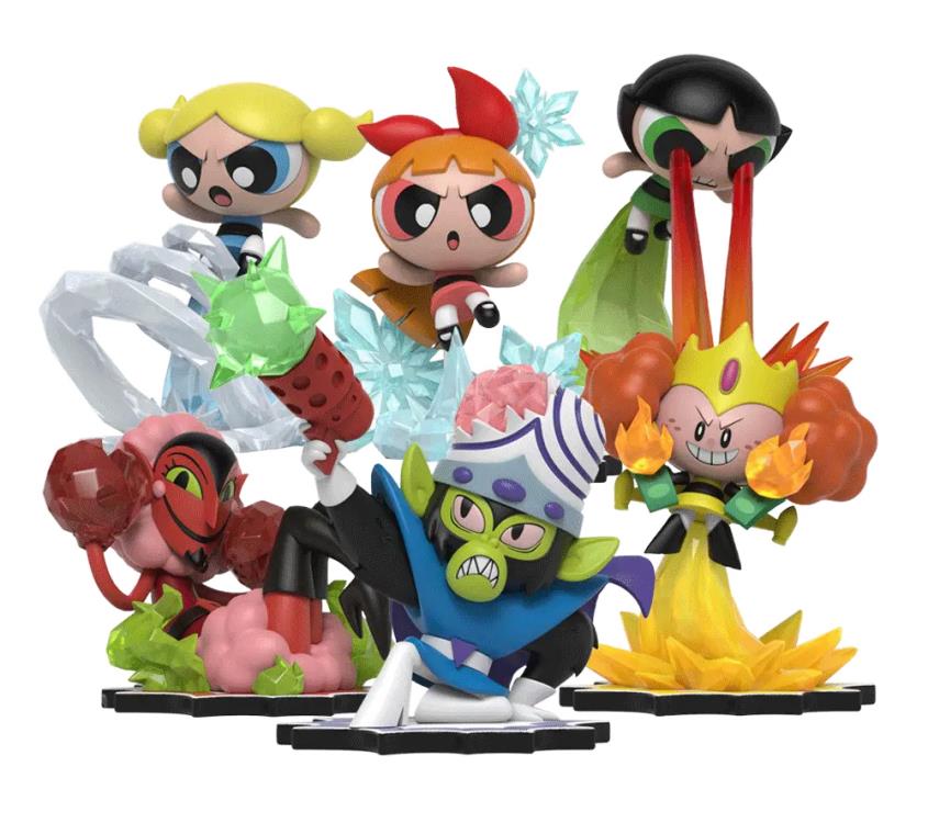 The Powerpuff Girls Kwistal Battle Ready Series Box of 6 Figures Gallery Image 3