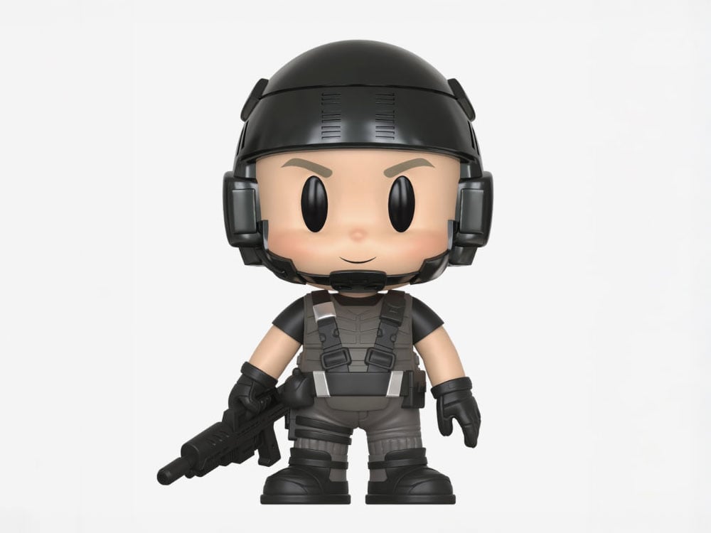 Starship Troopers PIX! Johnny Rico (Armored) Limited Edition Figure