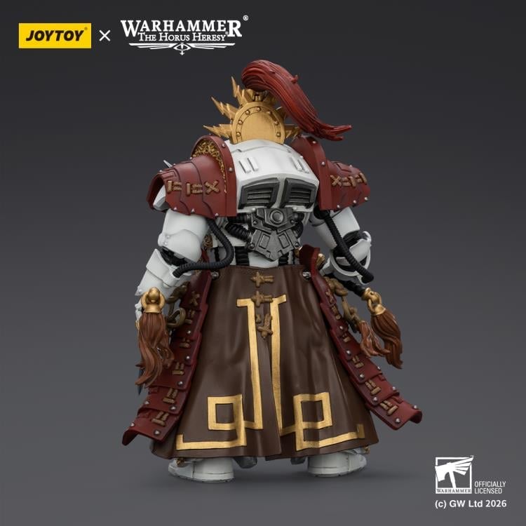 Warhammer: The Horus Heresy White Scars Qin Xa Master of the Keshig with The Tails of the Dragon Blades 1/18 Scale Action Figure Gallery Image 6