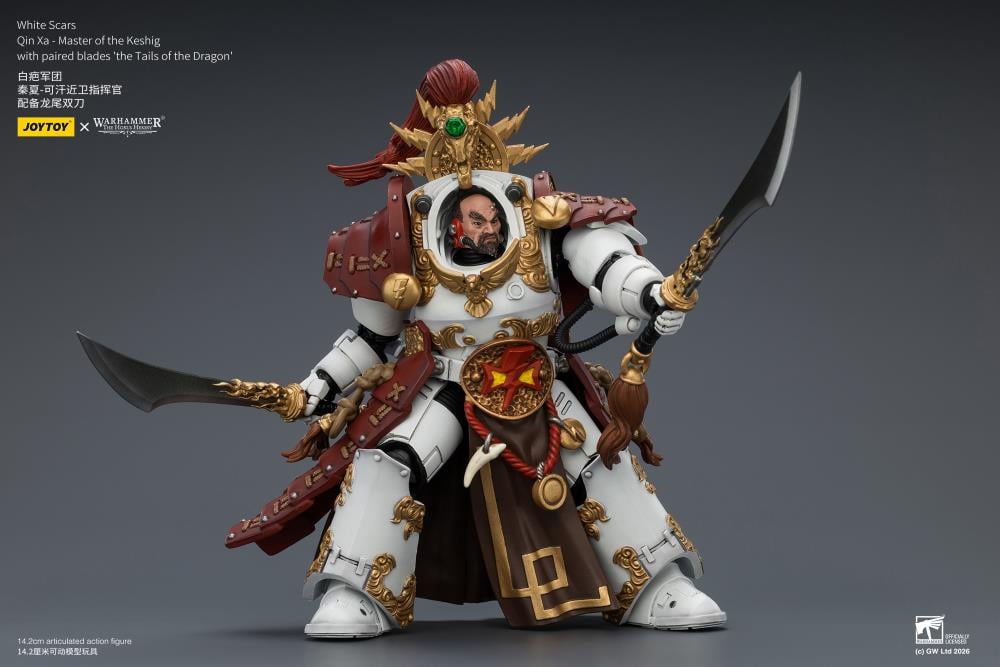 Warhammer: The Horus Heresy White Scars Qin Xa Master of the