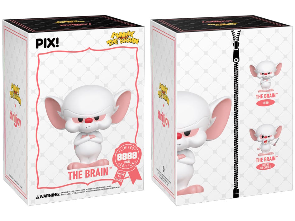 【レア】Pinky and the Brainフィギュア 2体セット EXCLUSIVE: Thrilljoy Expands Pix! Line with Pinky and The Brain