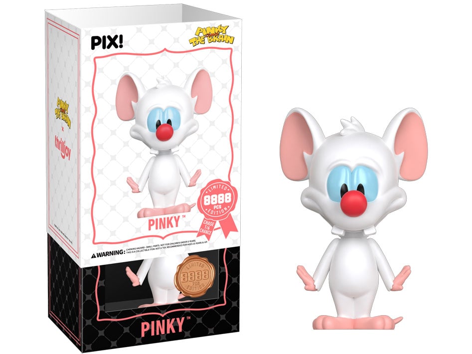 Pinky and the Brain ブレイン フィギュア Pinky and the Brain PIX! Pinky Limited Edition Figure