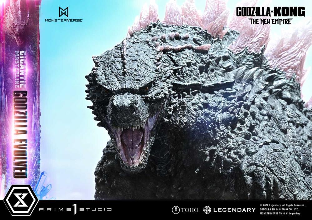 Godzilla x Kong: The New Empire Gigantic Masterline Godzilla Evolved Statue Gallery Image 22