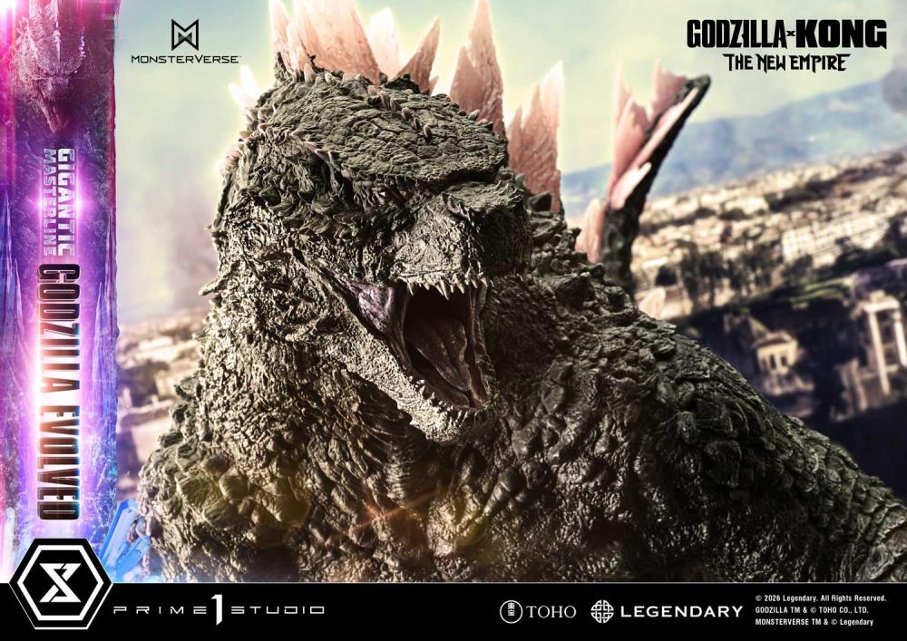 Godzilla x Kong: The New Empire Gigantic Masterline Godzilla Evolved Statue Gallery Image 8