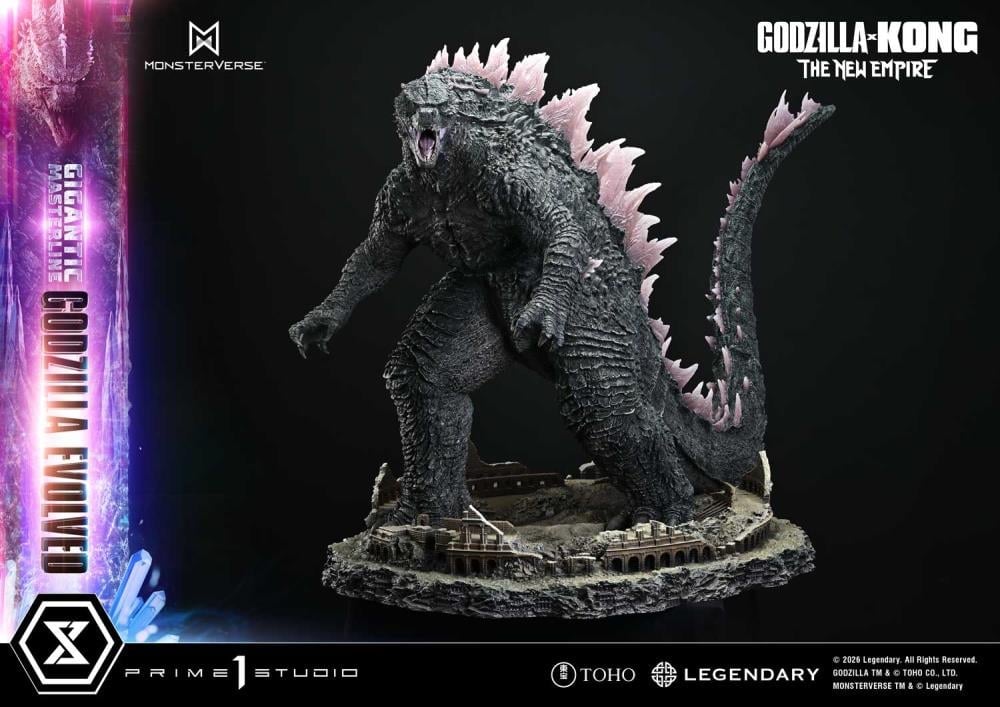 Godzilla x Kong: The New Empire Gigantic Masterline Godzilla Evolved Statue Gallery Image 10