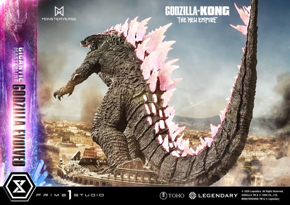 Godzilla x Kong: The New Empire Gigantic Masterline Godzilla Evolved Statue Gallery Image 7