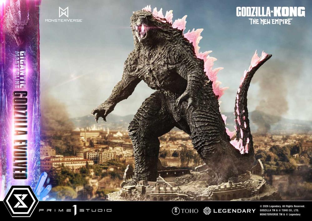 Godzilla x Kong: The New Empire Gigantic Masterline Godzilla Evolved Statue Gallery Image 6
