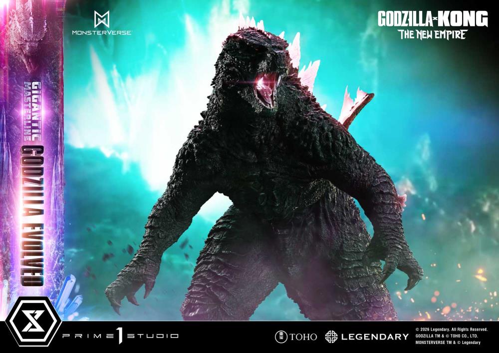 Godzilla x Kong: The New Empire Gigantic Masterline Godzilla Evolved Statue Gallery Image 18