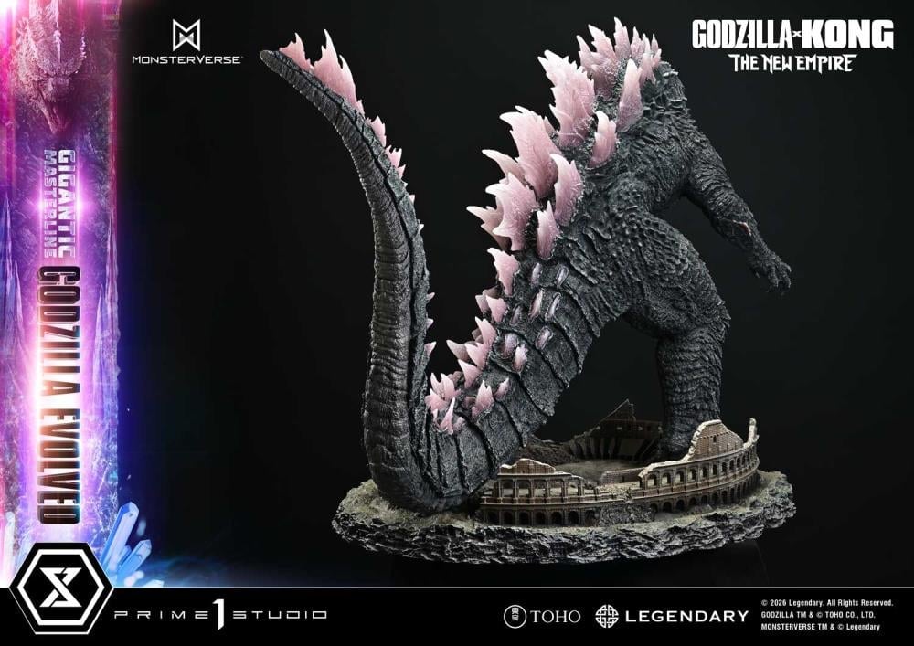Godzilla x Kong: The New Empire Gigantic Masterline Godzilla Evolved Statue Gallery Image 12