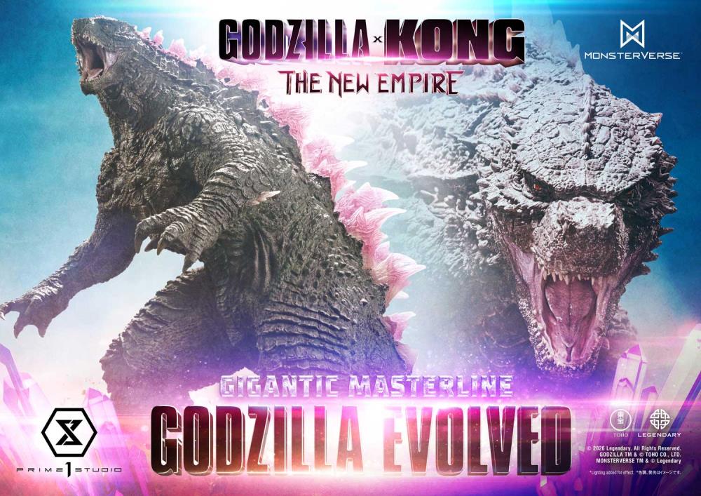 Godzilla x Kong: The New Empire Gigantic Masterline Godzilla Evolved Statue Gallery Image 4