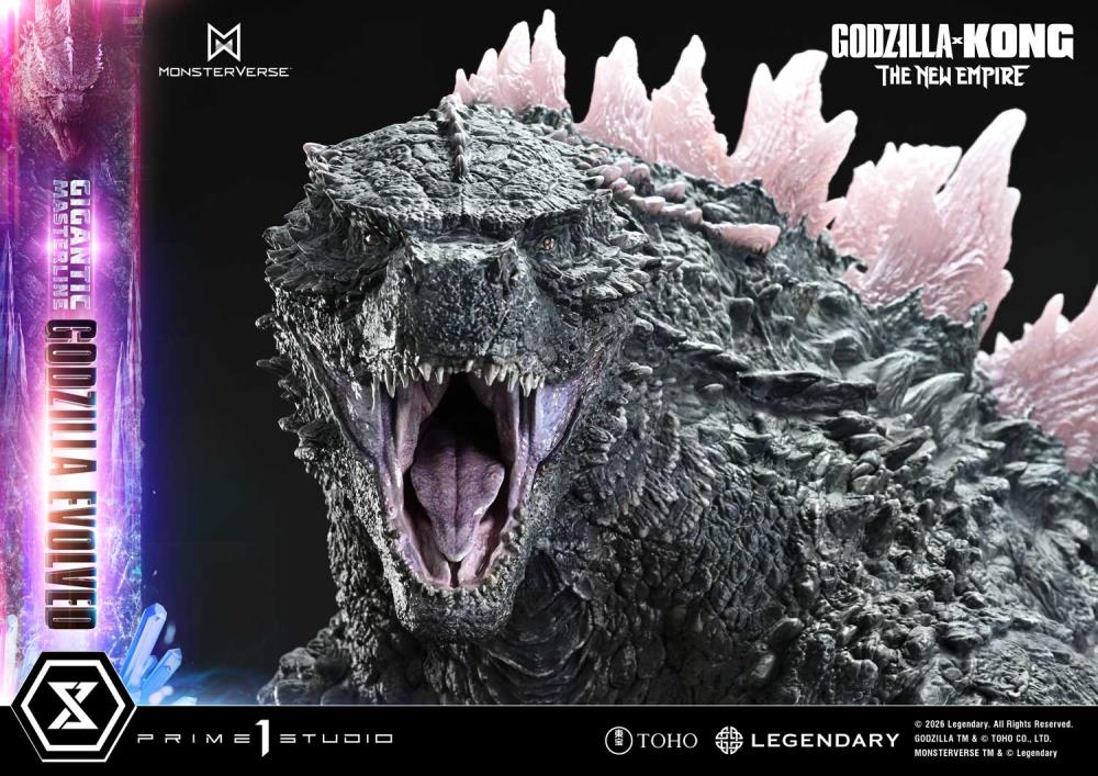 Godzilla x Kong: The New Empire Gigantic Masterline Godzilla Evolved Statue Gallery Image 17