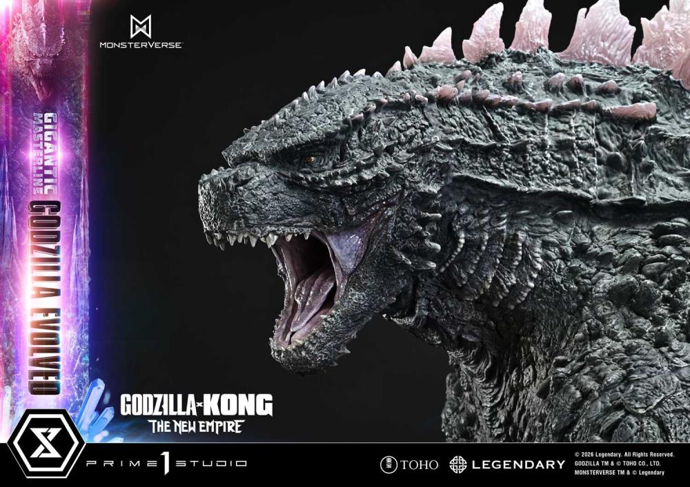 Godzilla x Kong: The New Empire Gigantic Masterline Godzilla Evolved Statue Gallery Image 14