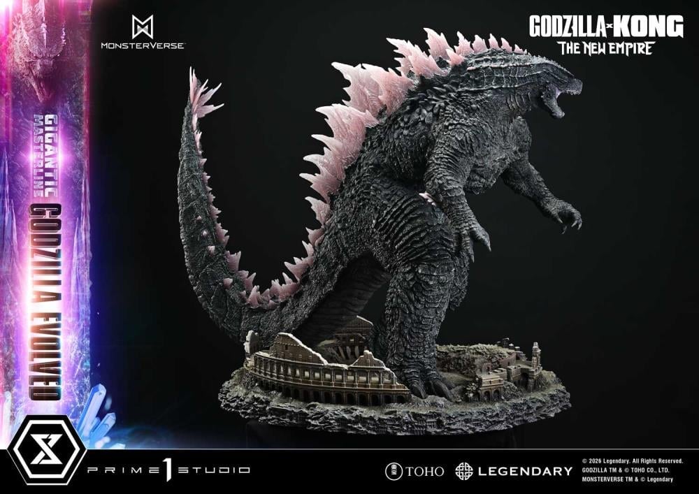 Godzilla x Kong: The New Empire Gigantic Masterline Godzilla Evolved Statue Gallery Image 11