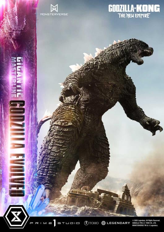 Godzilla x Kong: The New Empire Gigantic Masterline Godzilla Evolved Statue Gallery Image 9