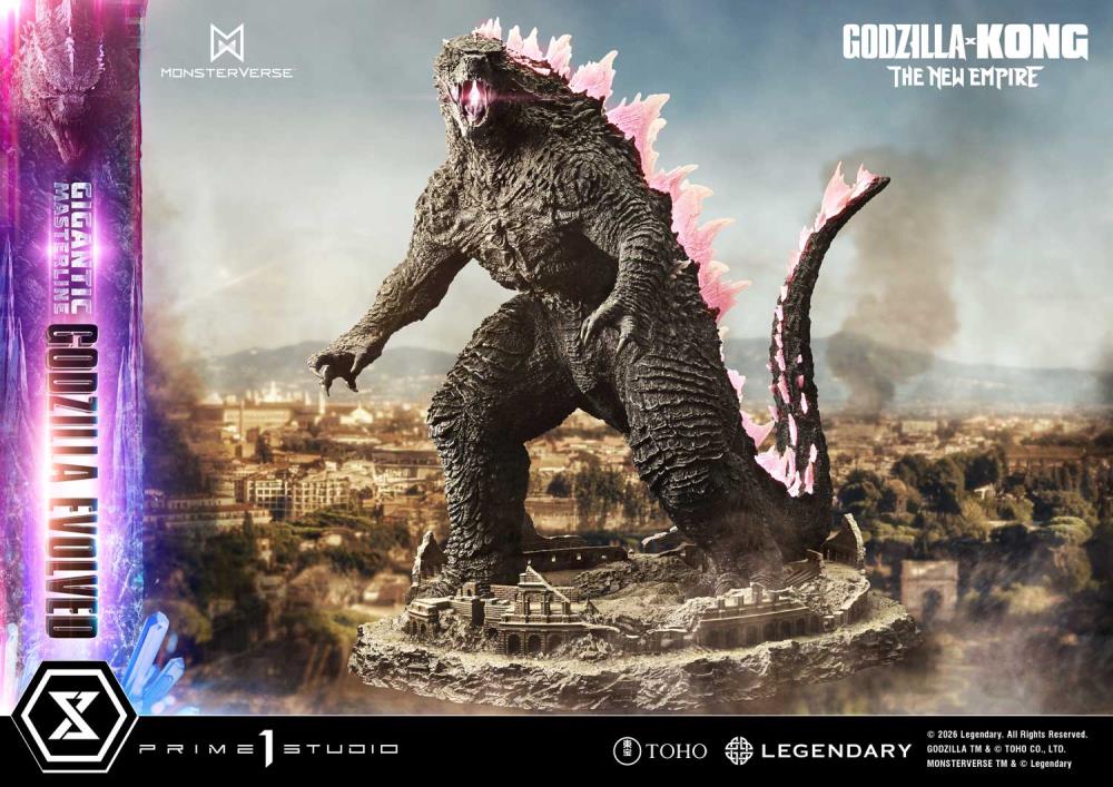 Godzilla x Kong: The New Empire Gigantic Masterline Godzilla Evolved Statue Gallery Image 3
