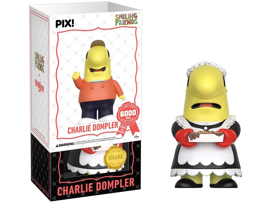 Smiling Friends PIX! Charlie Dompler Limited Edition Figure Gallery Image 8