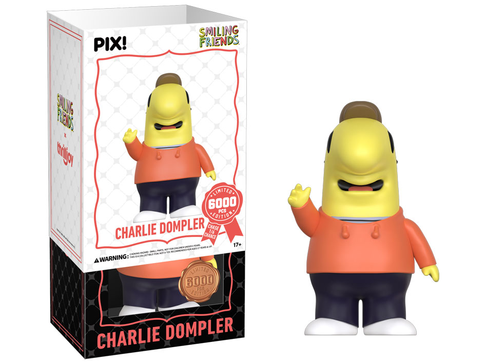 Smiling Friends PIX! Charlie Dompler Limited Edition Figure Gallery Image 3
