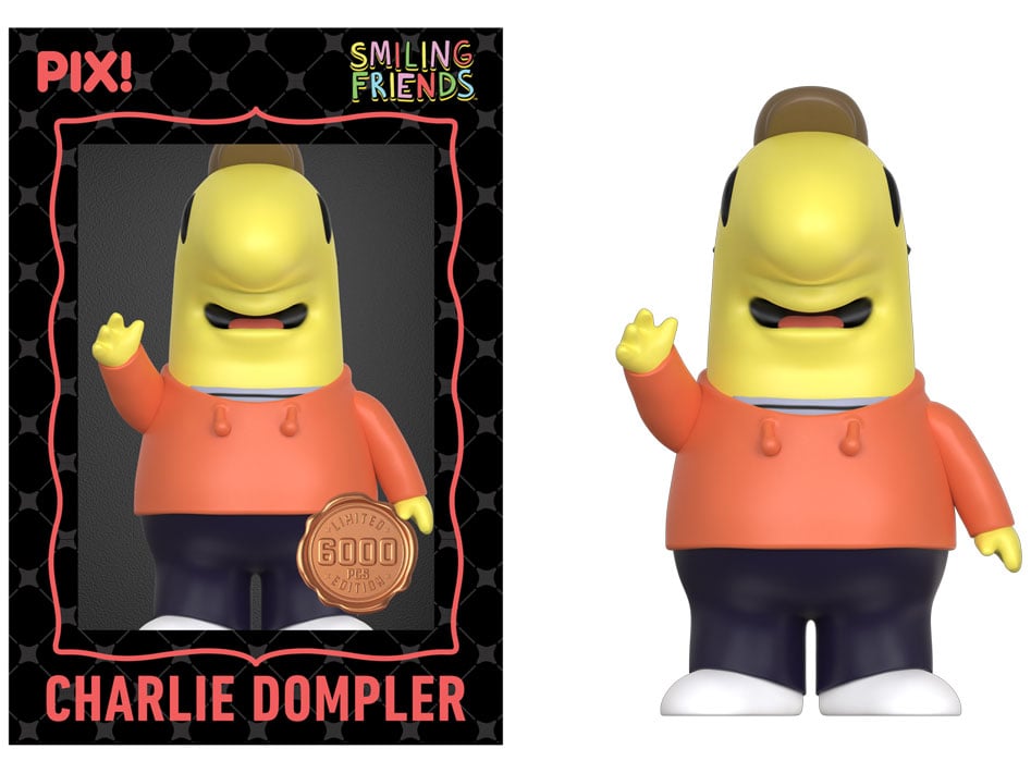 Smiling Friends PIX! Charlie Dompler Limited Edition Figure Gallery Image 4