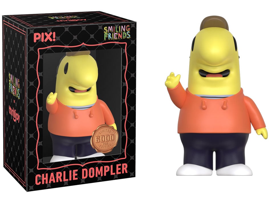 Smiling Friends PIX! Charlie Dompler Limited Edition Figure Gallery Image 5